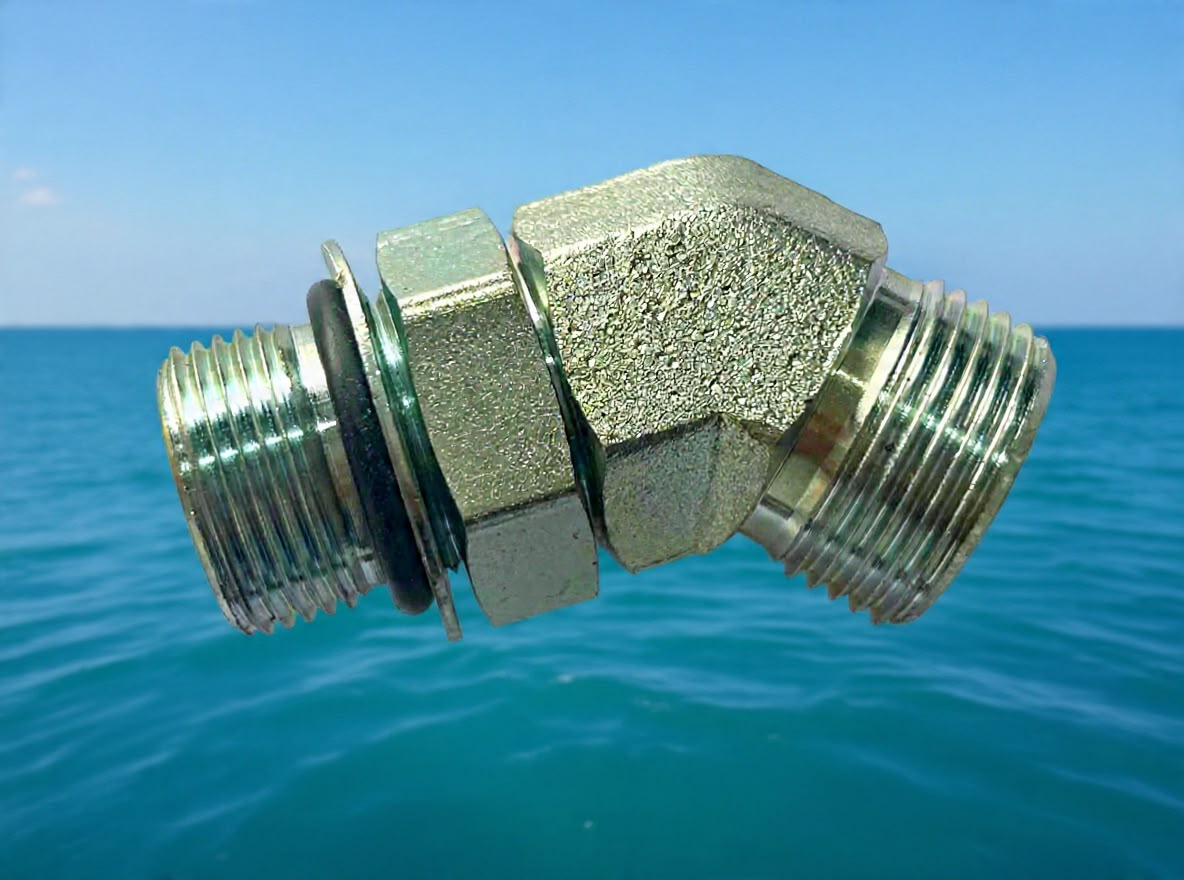 45 Degree male Adaptor