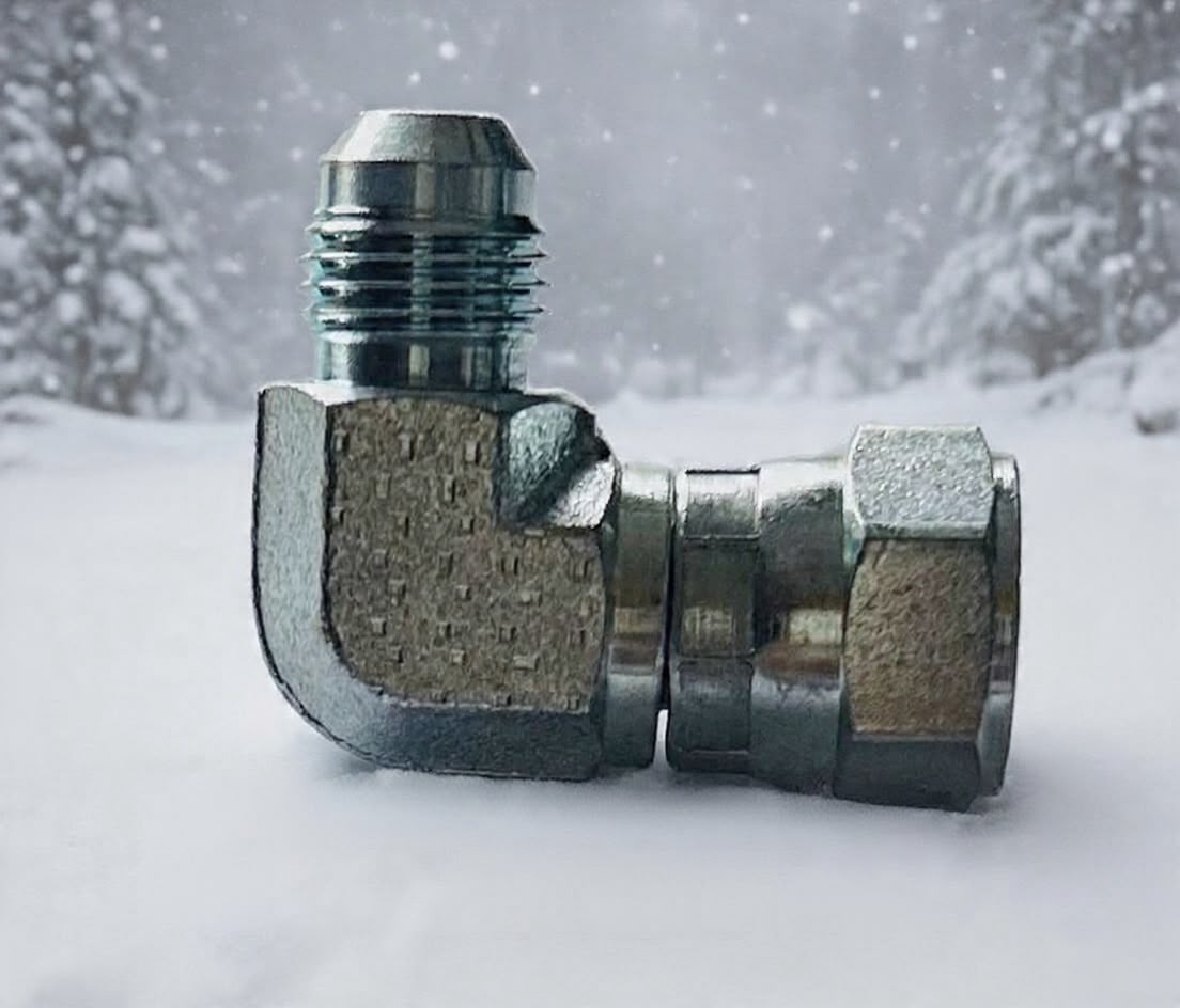 jic male x jic female swivel elbow